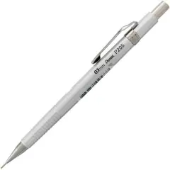Pentel&reg; Sharp Mechanical Pencil, 0.5mm Metallic Silver