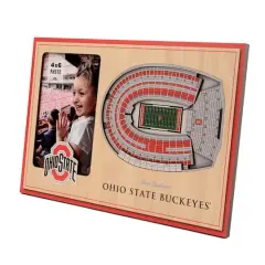 College Football 3D StadiumViews Picture Frame Ohio State Buckeyes
