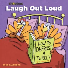 2026 Shoebox Wall Calendar