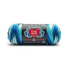 Red Heart&reg; All in One&trade; Granny Square&trade; Yarn White - Frigid