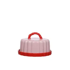 Pink & Red Ceramic Pastry Carrier by Ashland&reg;