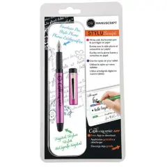 Manuscript CalliCreative StyluScript Pink Barrel Pen