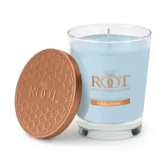 Root Candles 10.5oz. Large Scented Honeycomb Veriglass Jar Candle Cotton Breeze