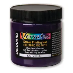 Jacquard Versatex Screen Printing Ink, 4oz. 327 Violet