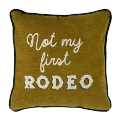Green Not My First Rodeo Throw Pillow by Ashland&reg;