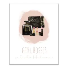 Girl Bosses Get Stuff Done 16" x 20" Canvas Wall Art