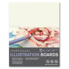 Crescent&reg; 300 Series Cold-Press Illustration Board, 3ct.