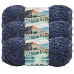 3 Pack Lion Brand&reg; Hometown Variegates Yarn Milwaukee Midnight