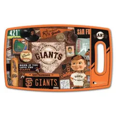 MLB Retro Series Cutting Board San Francisco Giants
