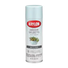 Krylon&reg; D&eacute;cor Selects Matte Paint & Primer Aqua