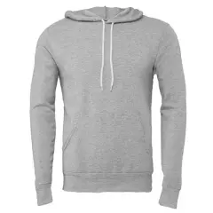 BELLA+CANVAS&reg; Adult Unisex Heather Fleece Pullover Hoodie Athletic Heather