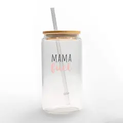 16oz. Mama Fuel Glass Can Cup