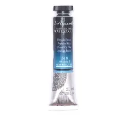 Sennelier French Artists' Watercolor, 21mL 318 Prussian Blue S1