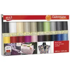 G&uuml;termann Basics Sew-All Polyester Thread Set