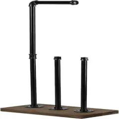 Black Wall Mounted Toilet Paper Holder