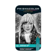 Prismacolor&reg; Premier&reg; Turquoise Soft Graphite Pencil Set