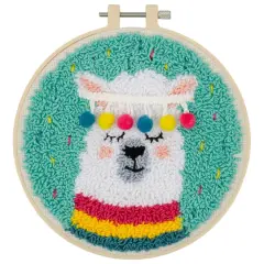 Llama Punch Needle Kit by Loops & Threads&reg;