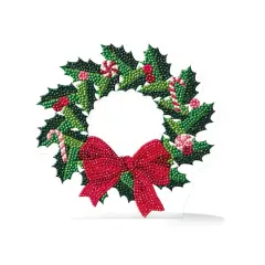 8" Topper Wreath Diamond Art Kit by Make Market&reg;