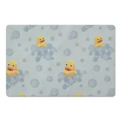 Rubber Duckies Floor Mat Green