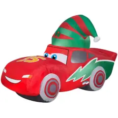 3.5ft. Airblown&reg; Inflatable Christmas McQueen with Stocking Cap