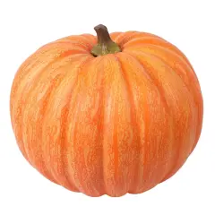 12" Round Orange Decorative Pumpkin by Ashland&reg;