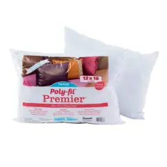 Poly-Fil&reg; Premier&trade; 10ct. Travel Pillow Inserts, 12" x 16"