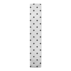 Floral Tile Indoor/Outdoor Table Runner Black