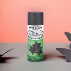 Rust-Oleum&reg; Glitter Spray Paint Midnight Black