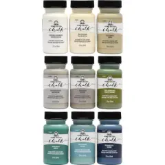 FolkArt&reg; Home D&eacute;cor&trade; 9 Color Chalk Paint Set