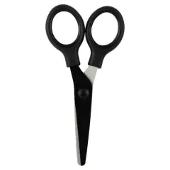 JAM Paper 5" Multi-Purpose Mini Scissors Black