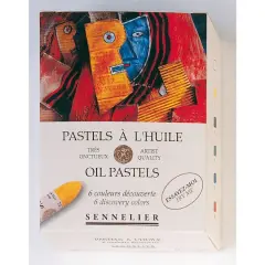 Sennelier Oil Pastel 6 Color Discovery Set