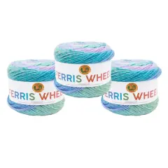 3 Pack Lion Brand&reg; Ferris Wheel Yarn Cotton Candy