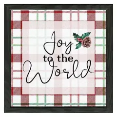 Timeless Frames&reg; Joy to the World Framed Wall Art