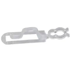 60ct. Clear Omni All-In-One Universal Gutter & Shingle LED Christmas Light Clips