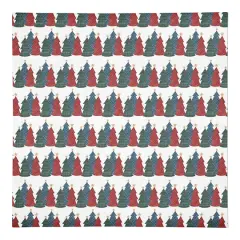 Christmas Tree Trio Cotton Twill Napkin