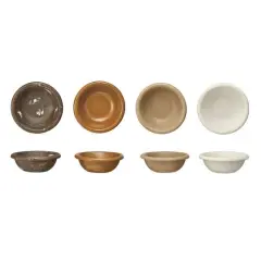 Hello Honey&reg; 5" Earthen Hues Stoneware Bowl Set
