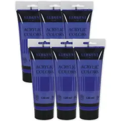 Sargent Art&reg; Acrylic Paint, 120 mL, 6ct. Dark Cobalt Violet