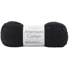 Premier&reg; Afternoon Cotton&trade; Yarn Black