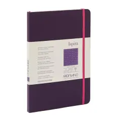 Fabriano&reg; Ispira Dotted A5 Soft-Cover Notebook Purple