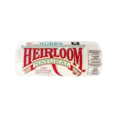 Hobbs Heirloom&reg; 100% Natural Cotton Batting, 45" x 60"