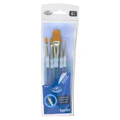 Soft-Grip&trade; Gold Taklon Brush Set