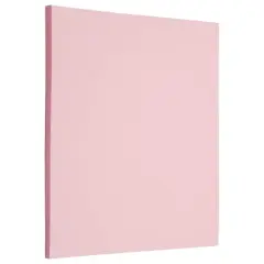 JAM Paper Matte 8.5'' x 11'' 28lb. Paper, 50 Sheets Baby Pink Pastel