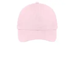 Port & Company&reg; Brushed Twill Low Profile Cap Light Pink