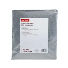 7ft. x 7ft. Heavy Duty Tarp by Craft Smart&trade;