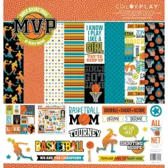 ColorPlay Collection Pack 12" x 12", MVP Basketball Girls