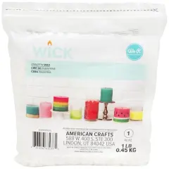 We R Memory Keepers&reg; Wick&trade; Paraffin Wax, 1lb.