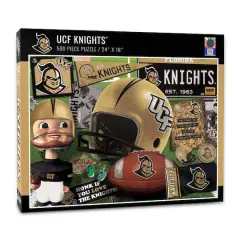 College Team Retro Series 500 Piece Puzzle Central Florida Knights