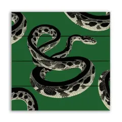 11.75" Snakes Pallet Wood Wall Art