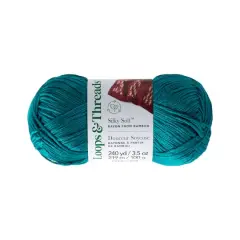 Silky Soft&trade; Yarn by Loops & Threads&reg; Deep Lake