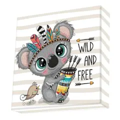 Diamond Dotz&reg; Wild & Free Diamond Box Painting Kit